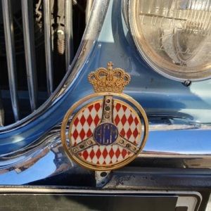 Vintage: ACM {Automobile Club De Monaco} Grill Badge.